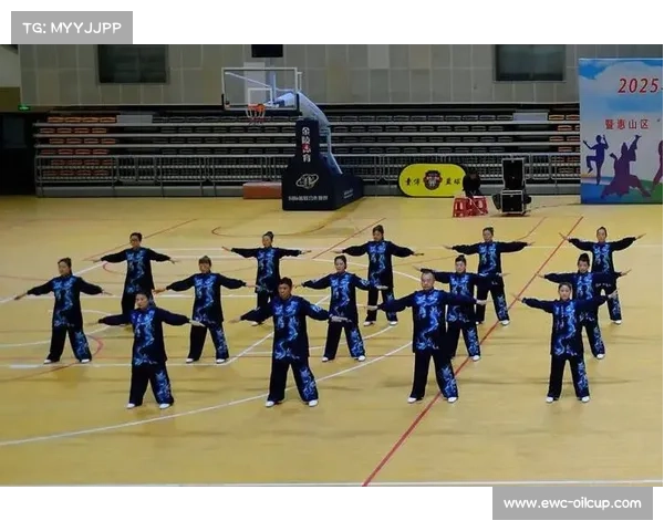 荔湾区代表队创新健身气功比赛队形获裁判高度认可